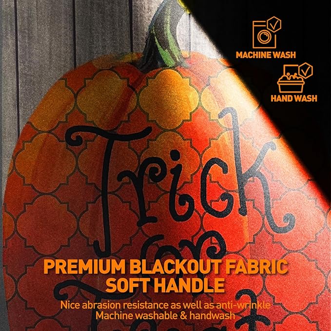 3D Halloween Trick or Treat Pumpkin Blackout Garden Flag ,Vertical Double Sided 12×18 Inch Retro Rhombus Pumpkin Yard Lawn Porch Flag ,Halloween Decorations Outdoor, Rustic Farmhouse Decor