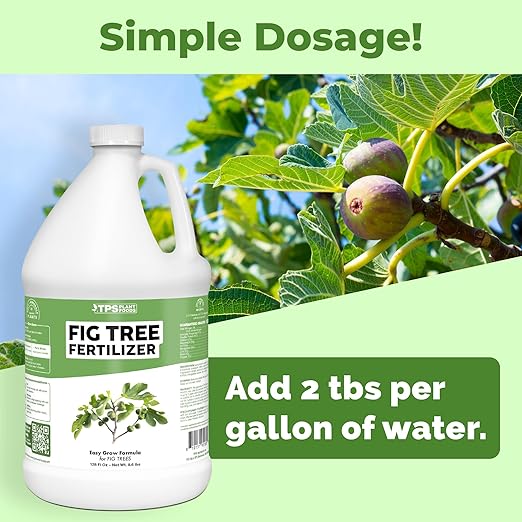 Fig Tree Fertilizer for Fig Trees, Great for Other Ficus Tree Varieties, Liquid Fertilizer by TPS Plant Foods, 1 Gallon (128 oz)