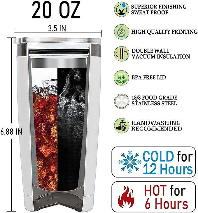 WONWIX Gardening Gifts for Women Mom Wife Grandmother Funny Gardening Travel Mug Coffee Cup Gift for Garden Lover Plant Lady Gardener Tumblers 20oz Stainless Steel Christmas Birthday
