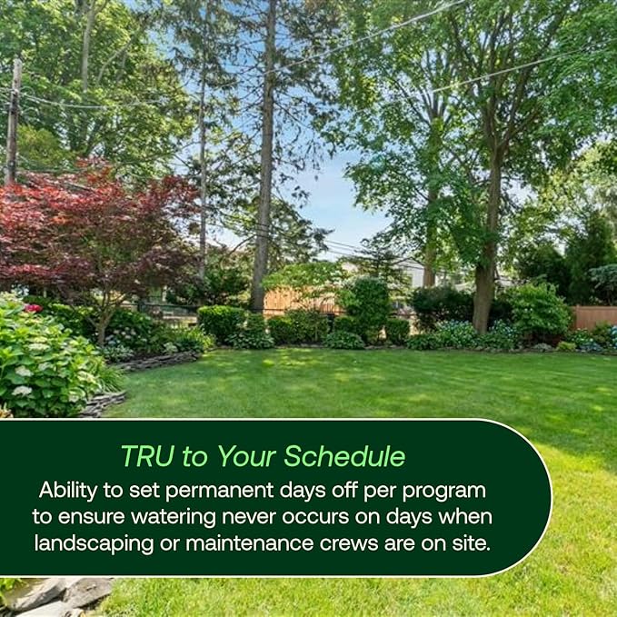 Rain Bird TRU4I Program-Based Indoor Irrigation Controller/Timer, WiFi Ready, 4-Zone/Station