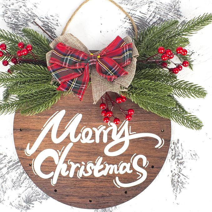 Grunyia 50 Pcs Artificial Pine Branches Fake Greenery Plants Pine Picks DIY Accessories for Garland Wreath Christmas and Home Garden Decor