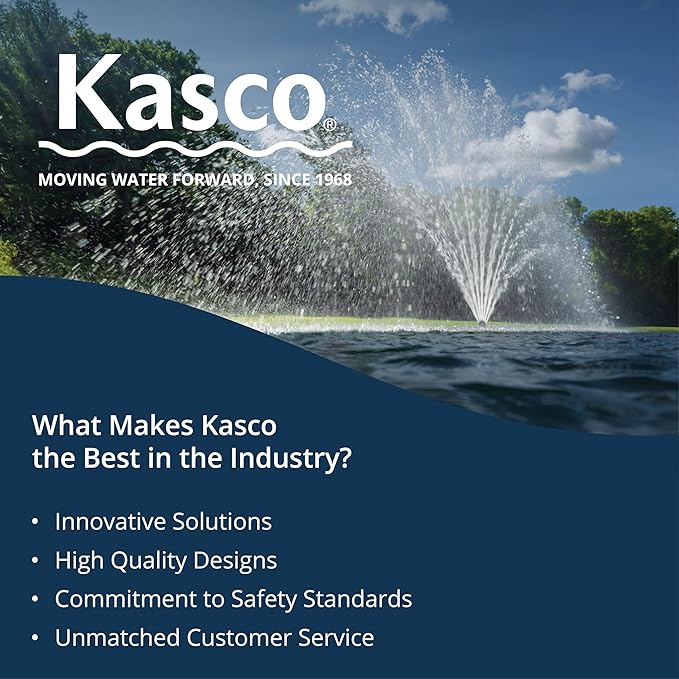Kasco J Series 2, 3, 5 & 7-1/2 HP Magnolia Premium Fountain Nozzles Only (Fountain Not Included)