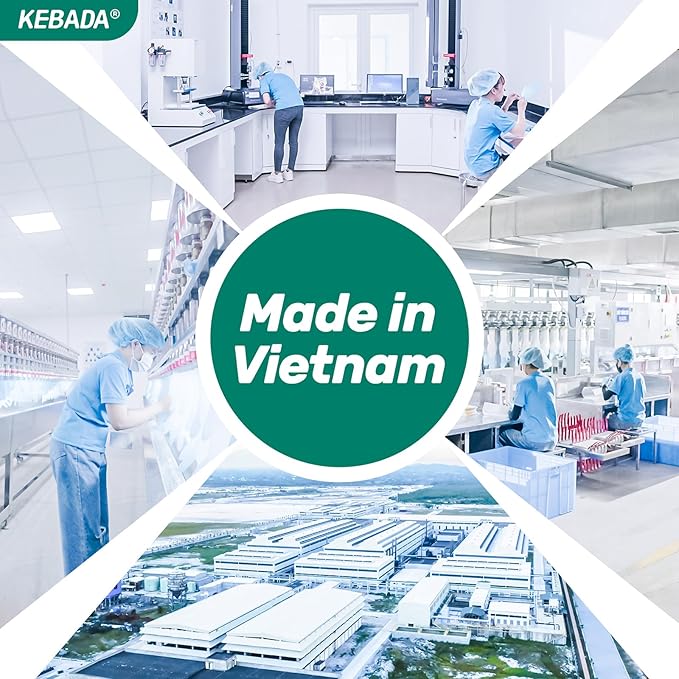 Kebada W5 Work Gloves Bulk Pack (60 Paris), Foam Nitrile Coated Working Gloves with Grip, Knitted with Spandex and Nylon, Ideal for Delivery, Warehouse, XS