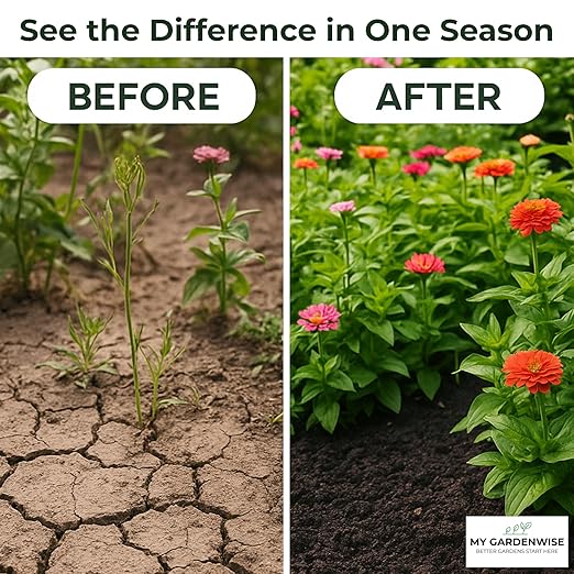 Gypsum for Soil - Calcium for Plants - Gypsum Fertilizer for Gardening, Lawn & Vegetables - Calcium for Garden (20 qts. - 40 lbs.)