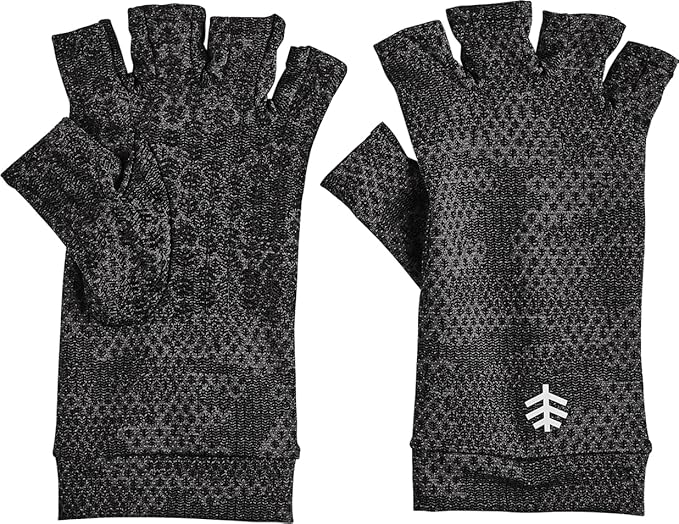 Coolibar Fingerless UV Sun Gloves - UPF 50+ Sun Protection - Ouray
