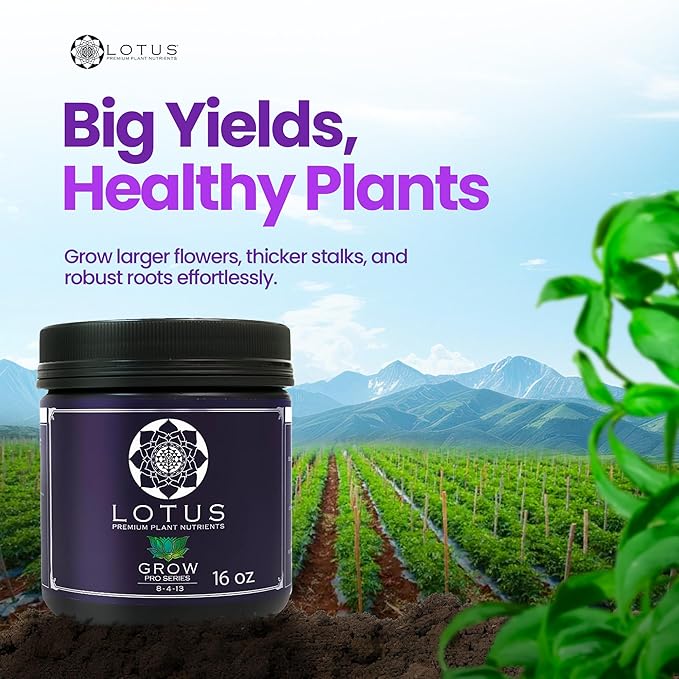 Grow Pro Series - Hydroponic Plant Nutrients and Fertilizer, Water Soluble Plant Food - Massive Roots, Made for Coco Coir, Hydro, & Soil, Enhances Flowering & Fruiting, Indoor & Outdoor Grows 16oz