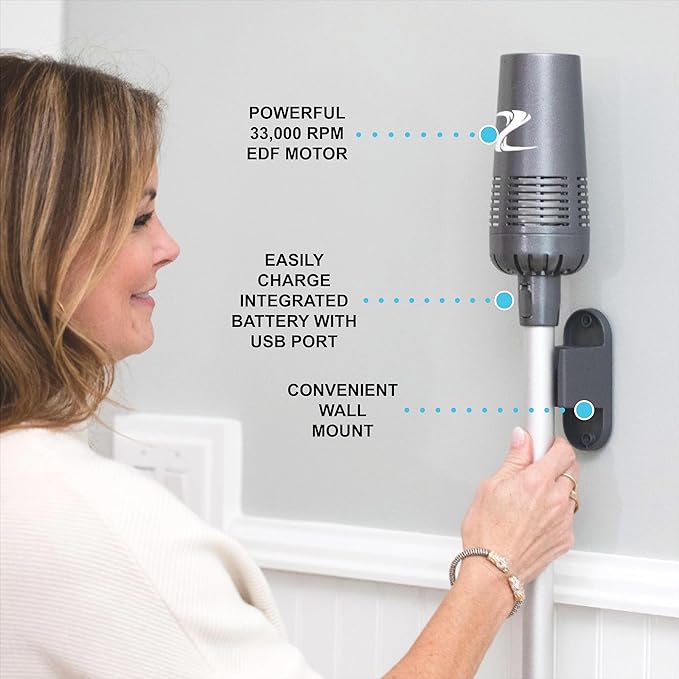 Breeze Lightweight Air Stick Blower – Sleek, Lightweight Air Broom for Precision Cleaning at RVs, Home, Patios, Condos and All Outdoor and Indoor Activities (Headcover Not Included)