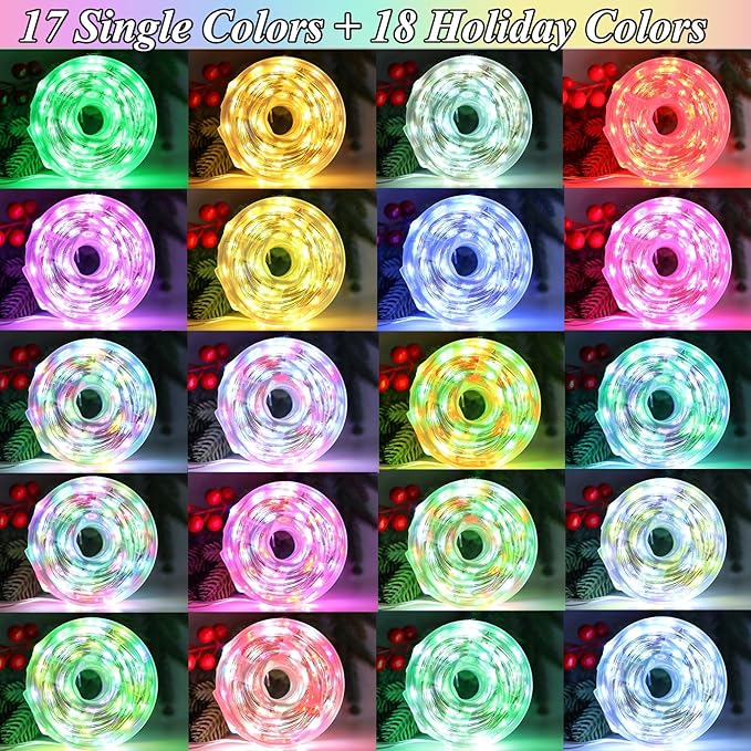 Lovelite 200 LED Fairy Lights Color Changing, 66 FT 35 Colors Easter Pastel Lights with Remote, Twinkle String Lights for Bedroom Christmas Holiday Wedding Party Indoor Outdoor Decor