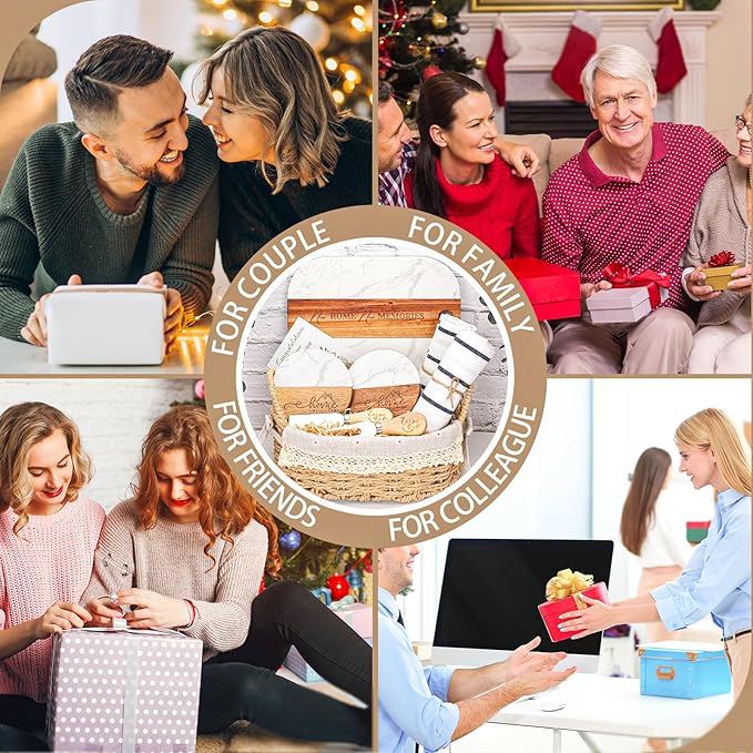 House Warming Gifts New Home,Unique Housewarming Gift Baskets for Couples, Clients, Women, New Home Gift for Home, Closing Gifts for Home Buyers, First Home Gift Ideas, New Apartment