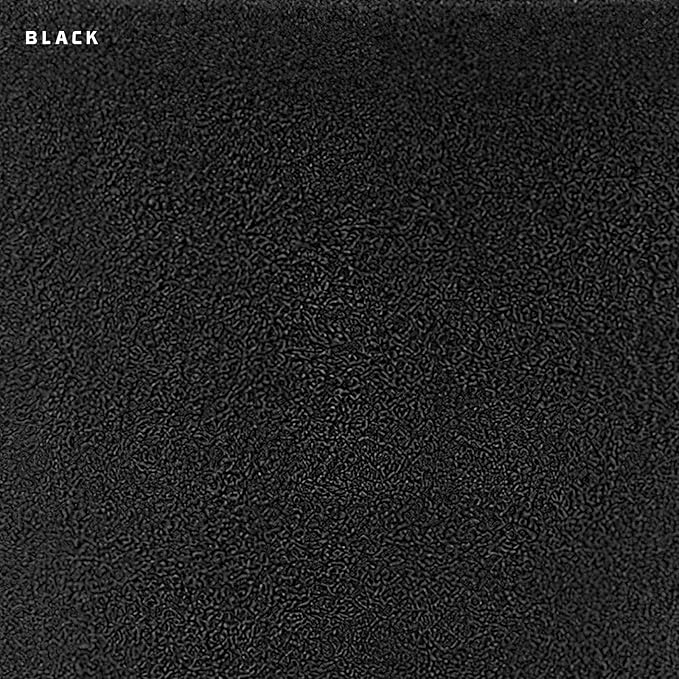 ARBORA 13" Ibiza Polyresin Indoor and Outdoor Planter with Classic Black Finish - Durable, Weatherproof, Lightweight, Large Plant Pot for Patio, Garden, Deck, Entryway - 2 Pack