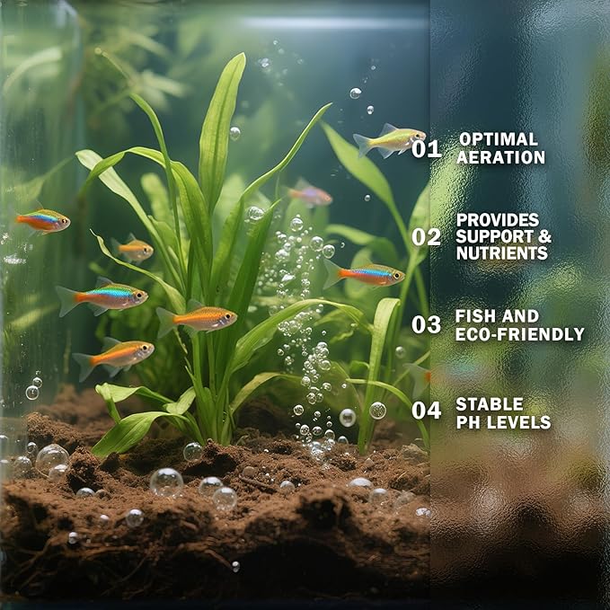 Doter Aquatic Plant Soil for Lotus & Pond Plants/Aquaquarium Substrate 3.3 LBS - Natural Organic Growing Medium for Hydroponic Plants & Water Gardens | Aquarium Safe Nutrient-Rich