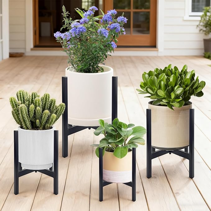 XYCCRX 4PC,Plant Stand Indoor,Plant Shelf,Plant Stand Outdoor,Suitable For Gardens ,Courtyards,Homes,Offices,Cafes,and Plant Racks