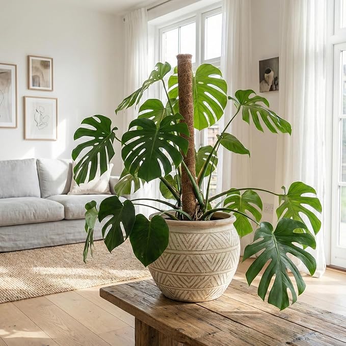 ragnaroc Monstera Deliciosa 2-4" 2ct – Live Plant for Indoor Outdoor Use, Garden & Landscaping – Live Arrival Guaranteed