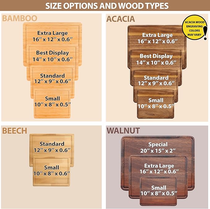 Wedding Registry Gift 2025, Personalized Cutting Board, Gift for Couples,Christmas, Wedding, Anniversary Custom Sign for New Home, Housewarming Gifts for Women, Couple Cutting Board