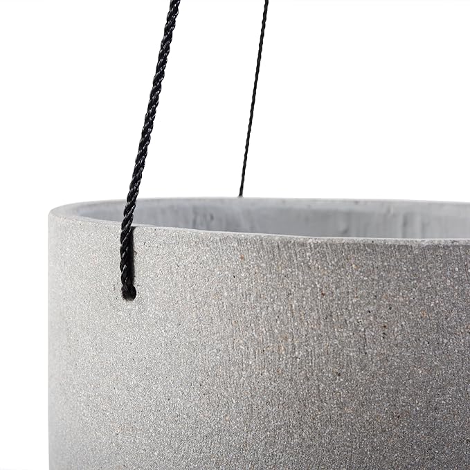 Safavieh Outdoor Collection Rancer Light Grey Concrete Planter (Fully Assembled)