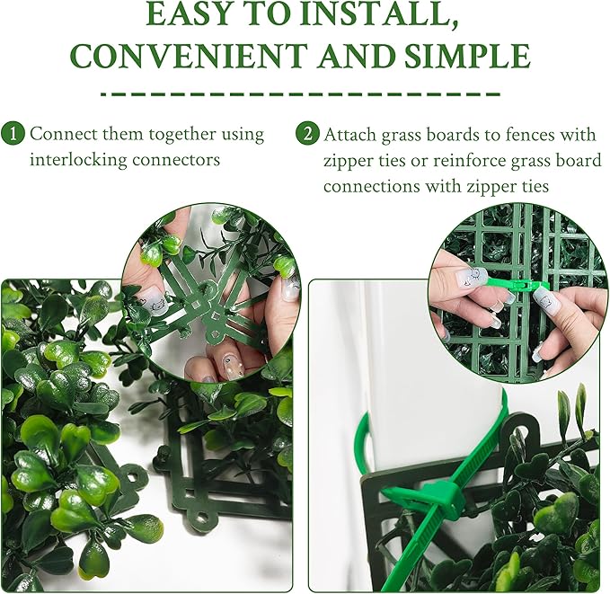 DOPGIB Artificial Ivy Privacy Fence Screen: 60"x 140" (58.5 SQFT) 4-Layer Leaf UV-Anti Faux Greenery Boxwood Backdrop Ivy Vine Leaf Panels for Outdoor, Indoor, Garden, Backyard and Decor
