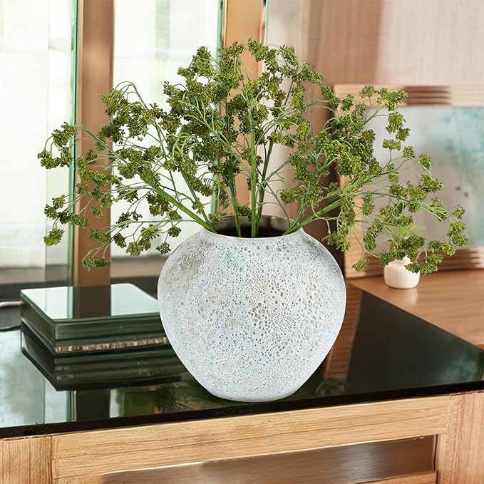 3 Pcs Green Faux Berry Stems Artificial Dusty Sedum Berry Stems Picks Branches Faux Spray for DIY Holiday Farmhouse Home Mantel Harvest Decorations (16 Inch)