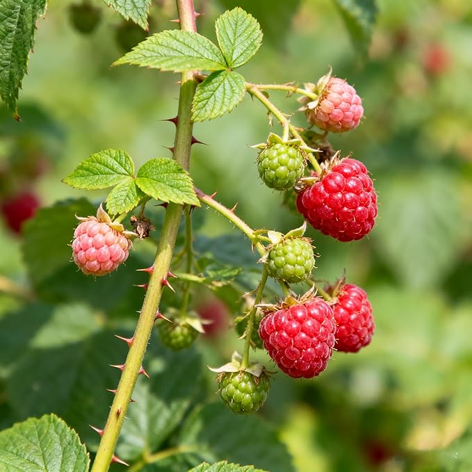 1000+ Fruit Seeds for Planting, Grape(80), Blueberry(80), Raspberry(200), Strawberry Seeds(700), Fresh Fruit Seed for Home Garden Outdoor