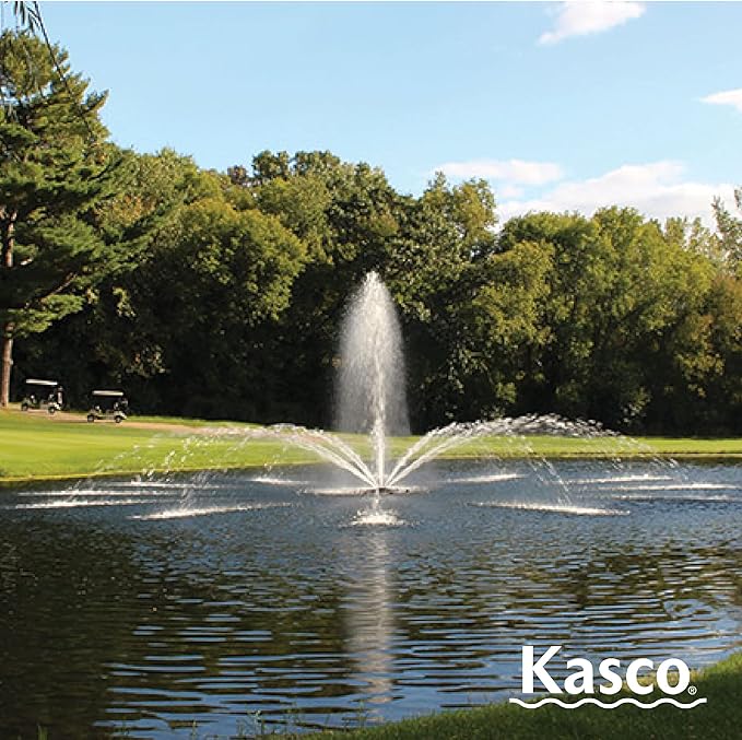 Kasco J Series 2 HP, 3 HP, 5 HP & 7-1/2 HP Madrone Premium Fountain Nozzles Only (Fountain not Included)