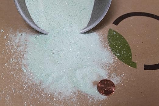 Greenway Biotech, Inc. Ferrous Sulfate Heptahydrate Fertilizer Includes 20% Iron (Fe) 12% Sulfur & 100% Water Soluble Powder- Organic Lawn Fertilizer for Vegetables and Plant Growth - 5 Pounds
