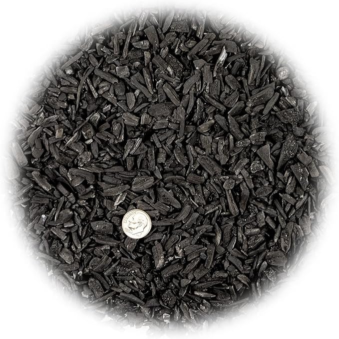 Gardenera - 4 Quart - Premium Horticultural Charcoal for Indoor Plants | Black Diamond Soil Amendment for Orchids, Terrariums, and Gardening