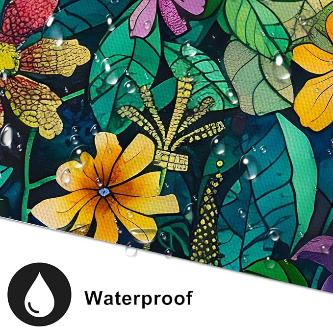 FUNHUA Sunflower Paintings Modern Floral Canvas Prints Aesthetic Posters Farmhouse Sunflower Wall Art Bathroom Decor Flower Pictures for Living Room Bedroom Office With Wood Framed 12X16inches