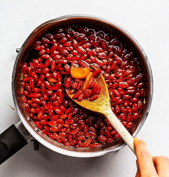 TomorrowSeeds - Goji Berry Tree Seeds - 600+ Count - for 2026 Planting Lycium Chinense Superfood Wolfberry Asian Wellness Red Flowering Edible Perennial Fruit Trees Perennial Grow Your Own Home Farm