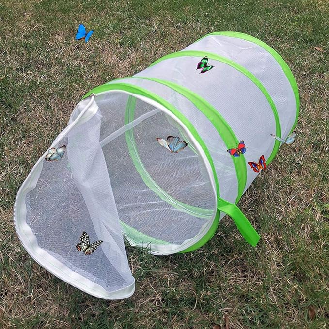 MLHpeak Butterfly and Insect Habitat Cage Terrarium 12" x 14"