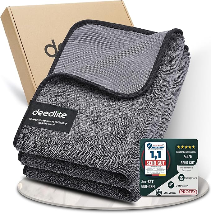 Bath Wipes Shower Cleaning Cloths, Premium Car Drying Towel | Ultra Absorbent Twisted-Loop Design| Microfiber Towel for Car, Shower Cabin, Household
