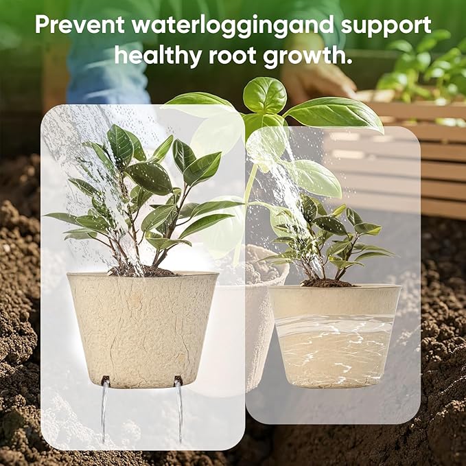 Jolliance 120 Pack 4” Peat Pots for Seeding with 120Pcs Plant Labels, Biodegradable Seed Starter Pots with Drainage Holes, Garden Germination Nursery Pots