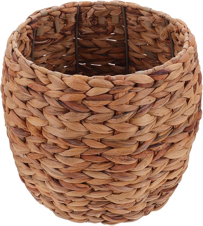 Seagrass Plant Basket Indoor Planter Basket Sundries Storage Woven Seagrass Wicker Planter Flower Pot 7.9in