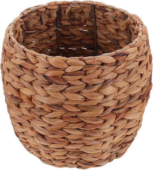 Seagrass Plant Basket Indoor Planter Basket Sundries Storage Woven Seagrass Wicker Planter Flower Pot 7.9in