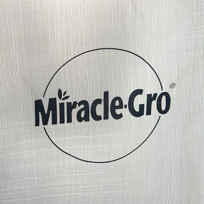Miracle-GRO 6' x 8' x 6' All-Season Indoor/Outdoor Backyard Garden Greenhouse and Compact Waterproof Plant Shelter, Translucent