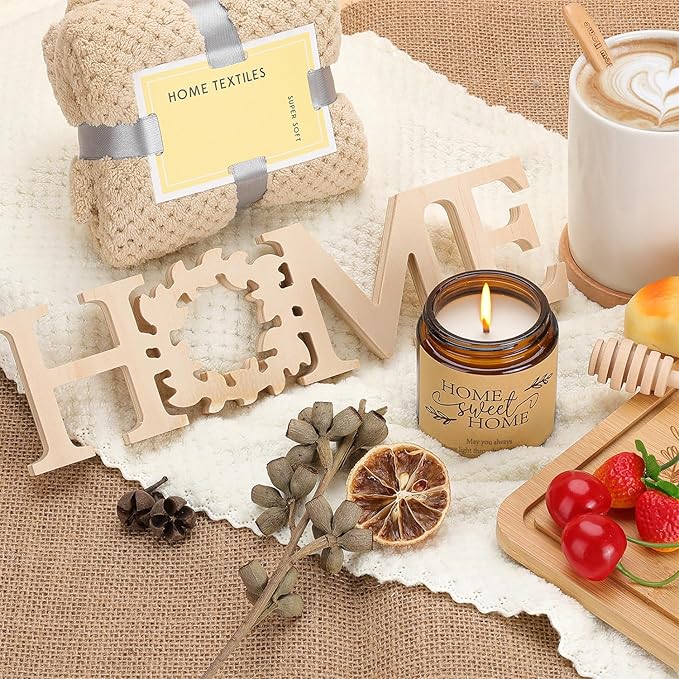 House Warming Gifts New Home,New Home Gifts Ideas,Realtors Closing Gift for House Buyers,Housewarming Bamboo Serving Board for Couple Women Men