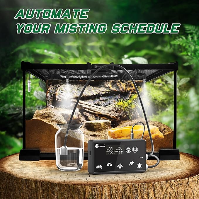 Automatic Reptile Mister System, Reptile Humidifiers Smart Misting System