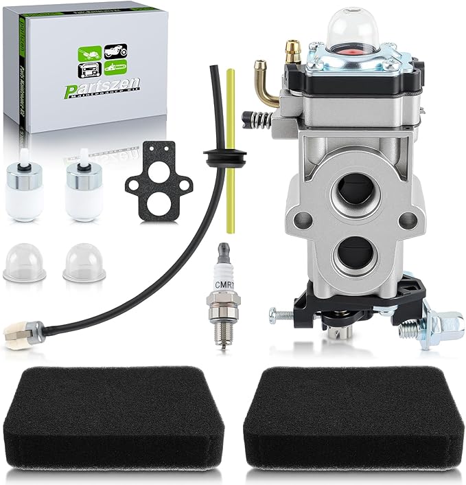 150BT Carburetor Fits for Husqvarna 150BT (Before 2022), 350BT 360BT 560BTS 150BF 350BF 560BFS Backpack Leaf Blower Replace 581155801 502845001 577144601 Tune up Kit