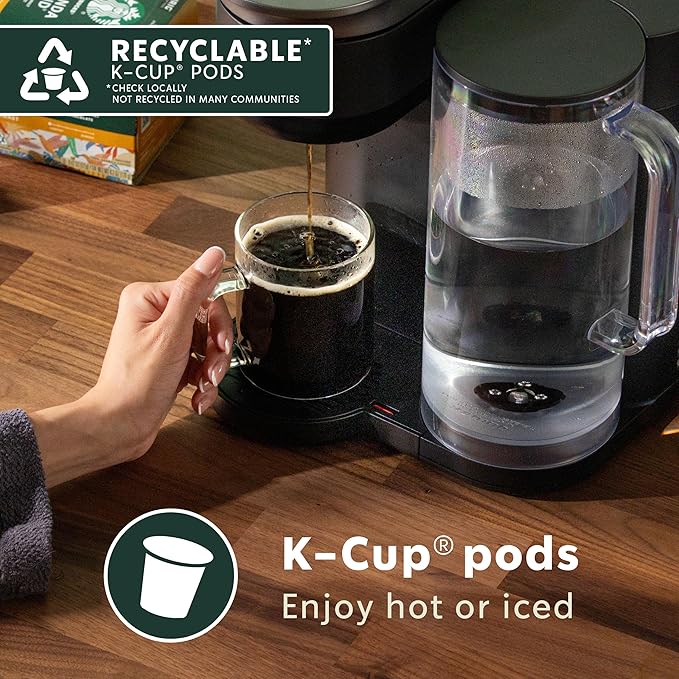 Starbucks K-Cup Coffee Pods, Flavored Hot or Iced Coffee, Toasted Graham, 60 Keurig Pods