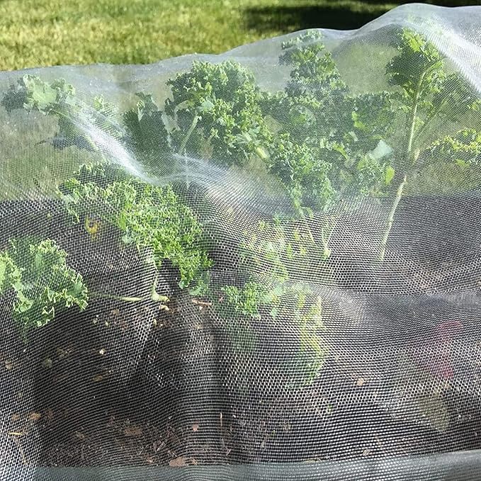 Garden Netting 4ftx10ft Mosquito Netting, Plant Covers Netting for Plant Protecting/Vegetable/Flowers Garden Netting Pest Barrier