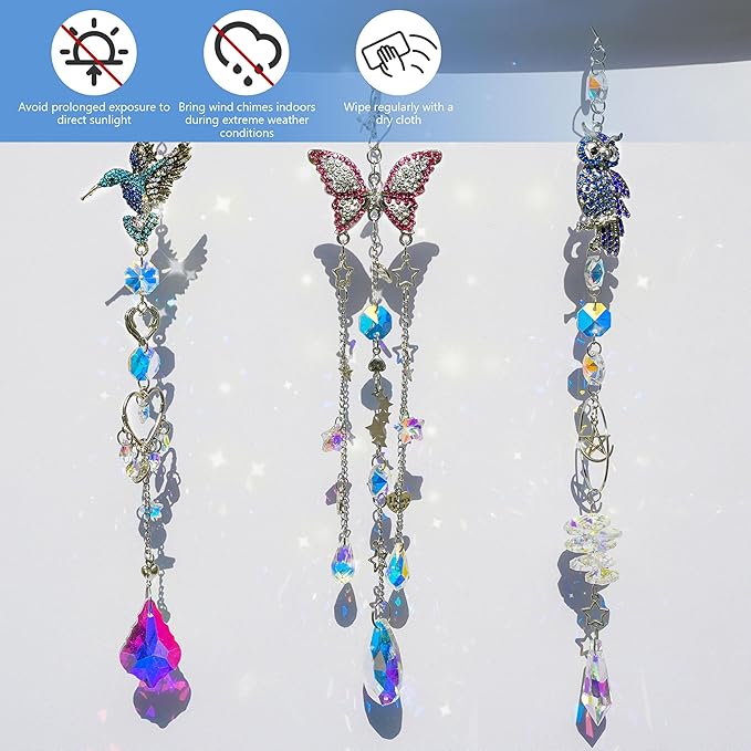 DIY Suncatcher Kit Sun Catchers Making Supplies Art and Crafts for Adults Hanging Prism Sun Catcher with Crystals Ball Indoor Window Home Wedding Garden Festival Decor Gifts