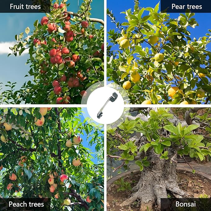20PCS Fruit Tree Limb Spreader, 10.3Inch Fruit Tree Branch Puller with Plastic Hose Wrapped Iron Wire, Tree Open Angle Pull Branch Durable Solution