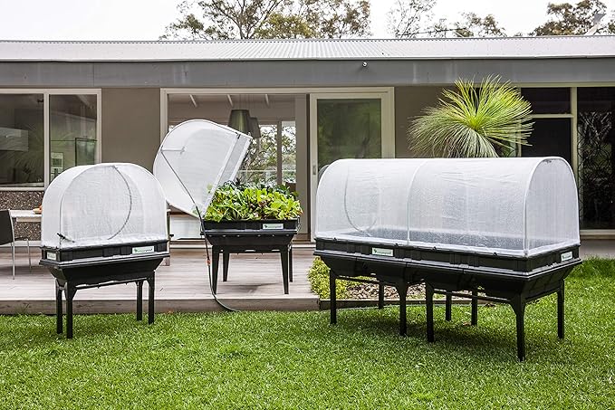 vegepod - Raised Garden Bed - Self Watering Container Garden Kit with Protective Cover, Easily Elevated to Waist Height, 2 Years Warranty (Large, Stand)