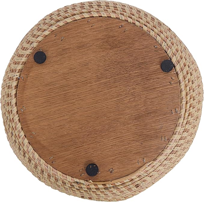 Alpine Corporation Indoor/Outdoor Poly Rattan Planters with Removable Inserts - Set of 2