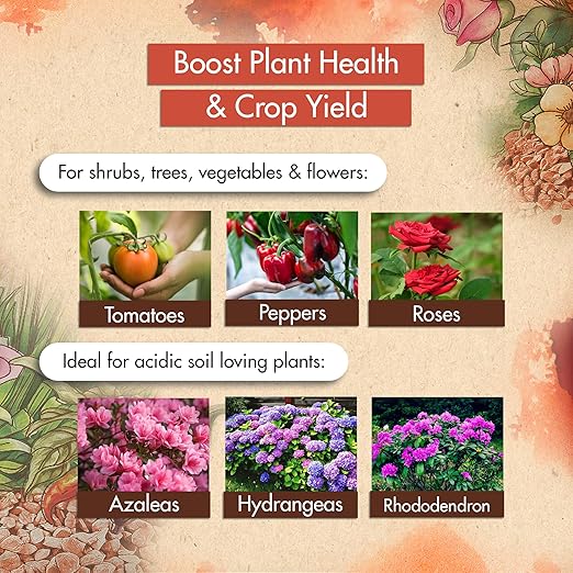 Muriate of Potash 0-0-60 Fertilizer, High Potassium Fertilizer for Plants, Ideal Plant Food & Potash Fertilizer for Plants - Boosts Growth of Turf, Shrubs, Trees, Flowers, Fruits & Vegetables, 5 lb