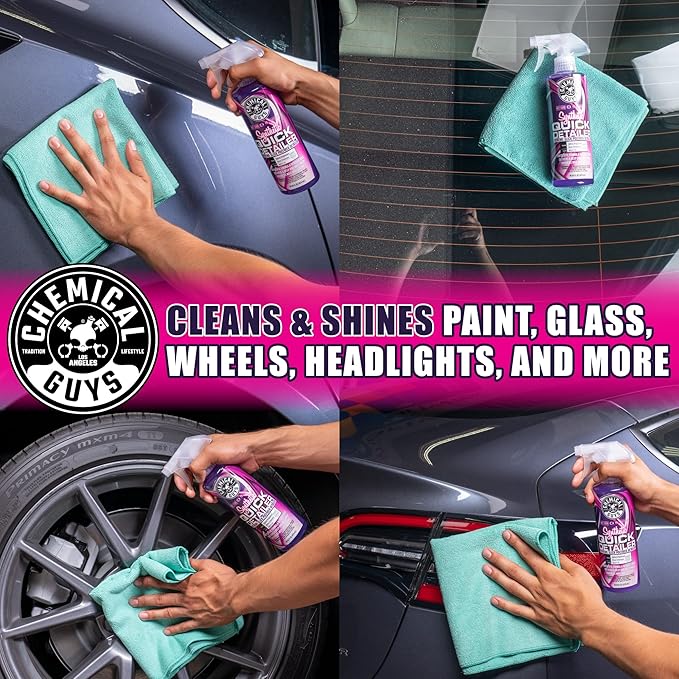 Chemical Guys WAC211 Synthetic Quick Detailer, Extreme Slick Polymer Detailer, Safe for Cars, Trucks, SUVs, Motorcycles, RVs & More, 128 fl oz (1 Gallon)