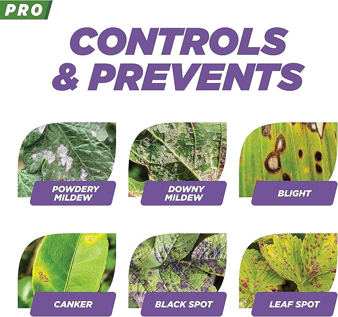 Earth's Ally 3-in-1 Plant Spray 2.5 Gal Concentrate for Pests and Disease - Organic Insecticide, Fungicide, Miticide - OMRI Listed for Indoor Houseplants and Outdoor Garden - Safe for Bees, Kids, Pets