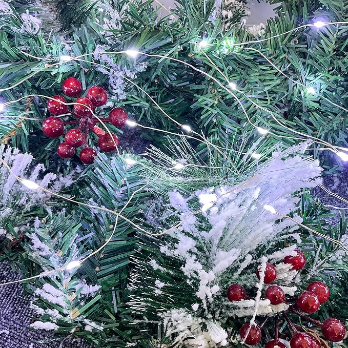 10 Pack Fairy Lights Battery Operated String Lights, 10 LED on 3.3ft Silvery Copper Wire，for Flowers Gift Box Wedding Party Christmas Decoration (10 Pack, Cool White)