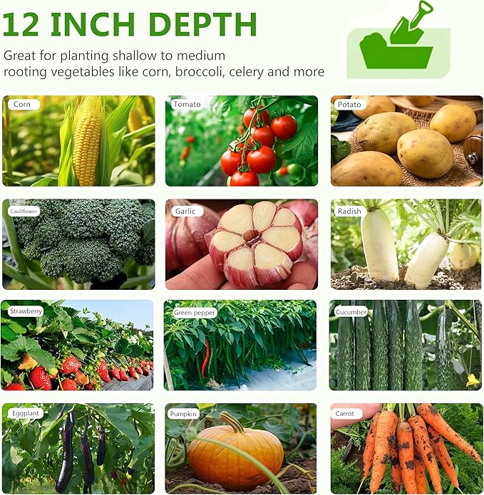 2PCS 9x3x1ft Galvanized Raised Garden Bed Kit,Metal Planter Box for Vegetables,Flowers,Herbs Durable Rust-Resistant Patio Gardening Beds,Black