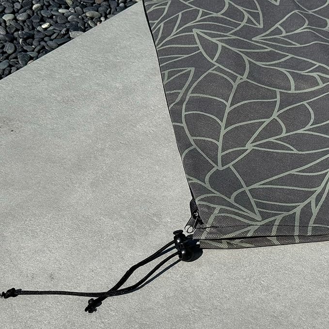 UB-STORE Plant Covers Freeze Protection 47"x71" in 4 Pack | Brown Winter Frost Blankets for Outdoor Plants | Reusable Garden Cover Bags with Zipper Drawstring | Cold Weather Shrub Protection Cloth