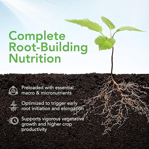 Liquid Concentrate Root Stimulator for Plants, 1 Gallon, Plant Growth for Greenhouses and Farms, Maxicrop Enhancer for Trees, Boosts Vitality, Resilience, and Growth