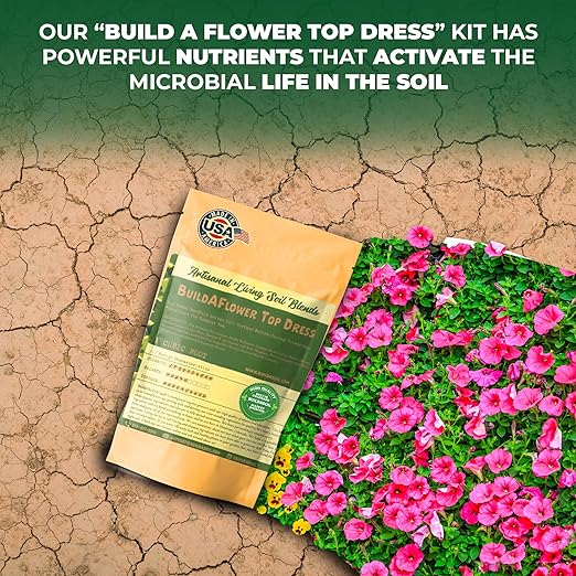 BuildASoil Build-A-Flower Top Dress Kit – 1 Cubic Foot